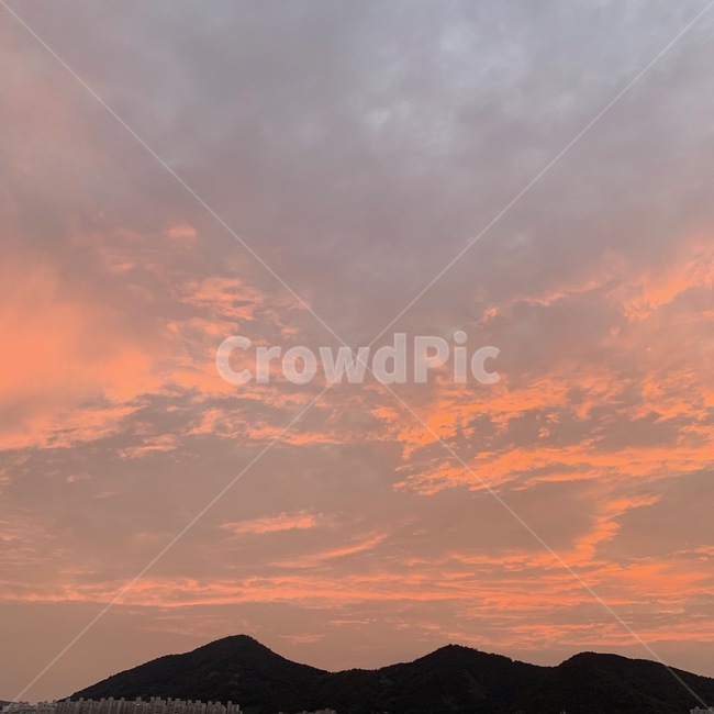 하늘,저녁,노을,감성,구름,자연,sky,nature,clouds,pink
