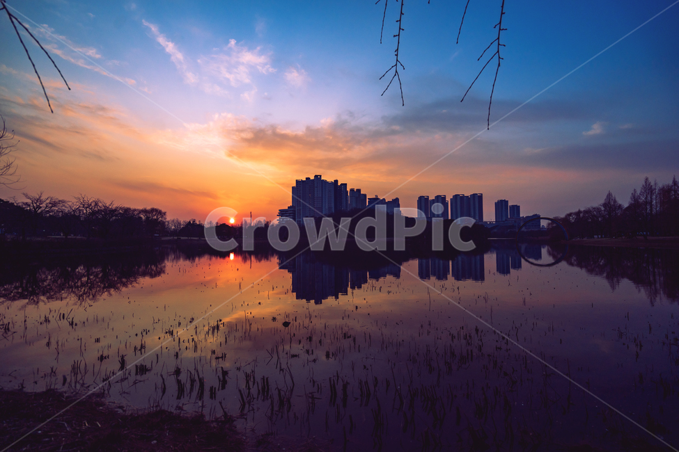 nature,자연,outdoors,황혼,redsky,붉은하늘,sky,하늘,sunset,일몰,일산,호수공원,도시,풍경,city,landscape