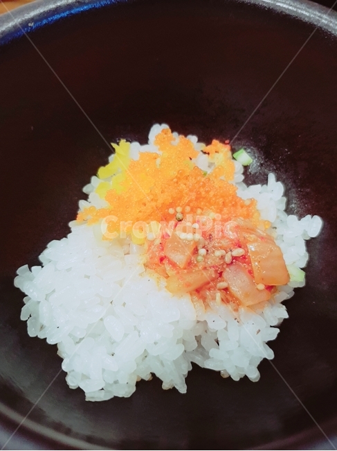 점심,저녁,에피타이저,디저트,음식,식당,그릇,한그릇,알밥,뚝배기,돌솥,김치알밥,날치알
