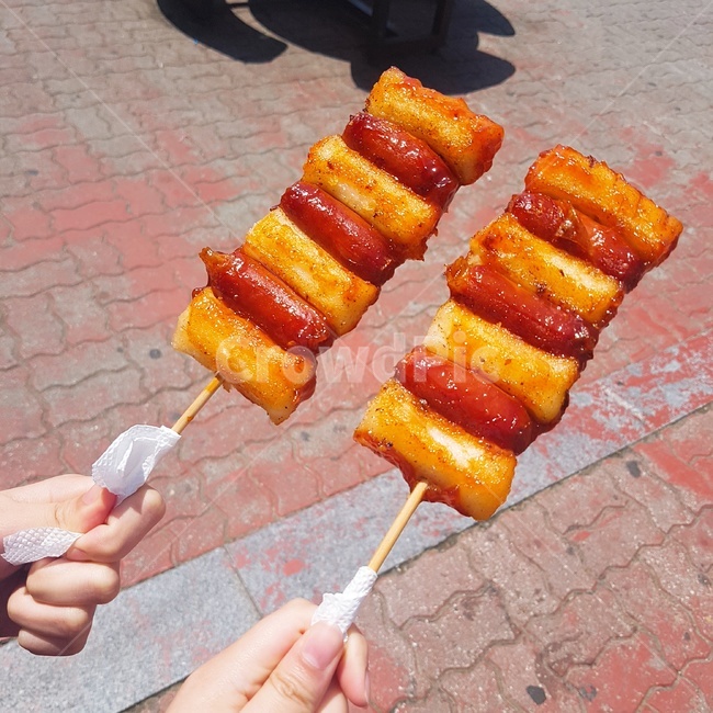 소떡소떡,음식,휴게소,분식,분식음식,food,꼬치,소세지,떡,휴게소음식