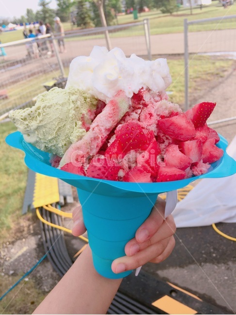 빙수,여름,딸기,아이스크림,음식,길거리,시원함,빨간색,샤베트,페스티벌