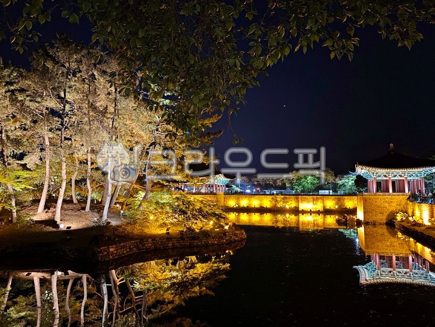 동궁과월지,경주동궁과월지,경주야경,연못,경주문화재,안압지