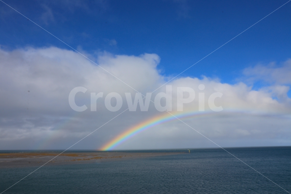 피지,바다,무지개,rainbow,colorful,7,낭만,구름,자연,풍경,nature,landscape,outdoors,옥외,sky,하늘