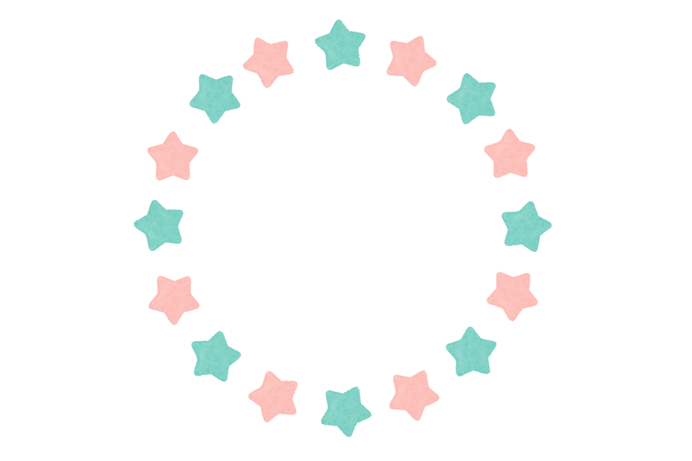 별,star,리스,프레임,틀,액자,스티커,스템프,일러스트