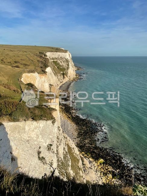 도버,백색절벽,백악,cliff,절벽,바다,도버해협,낭떠러지