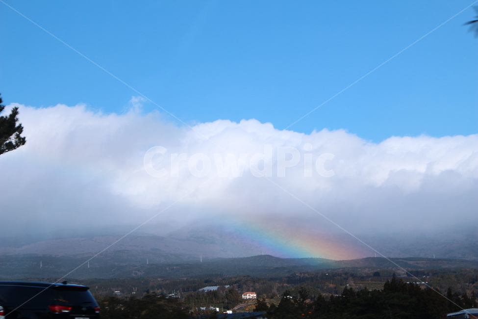 무기개,자연,하늘,rainbow,구름,제주도,sky,자연,풍경,nature,landscape