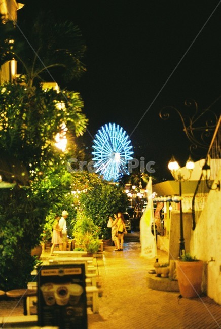 오키나와,아메리칸빌리지,대관람차,야경,필름카메라,okinawa,bigwheel,ferriswheel,night,밤,nightscape,여름,여름밤