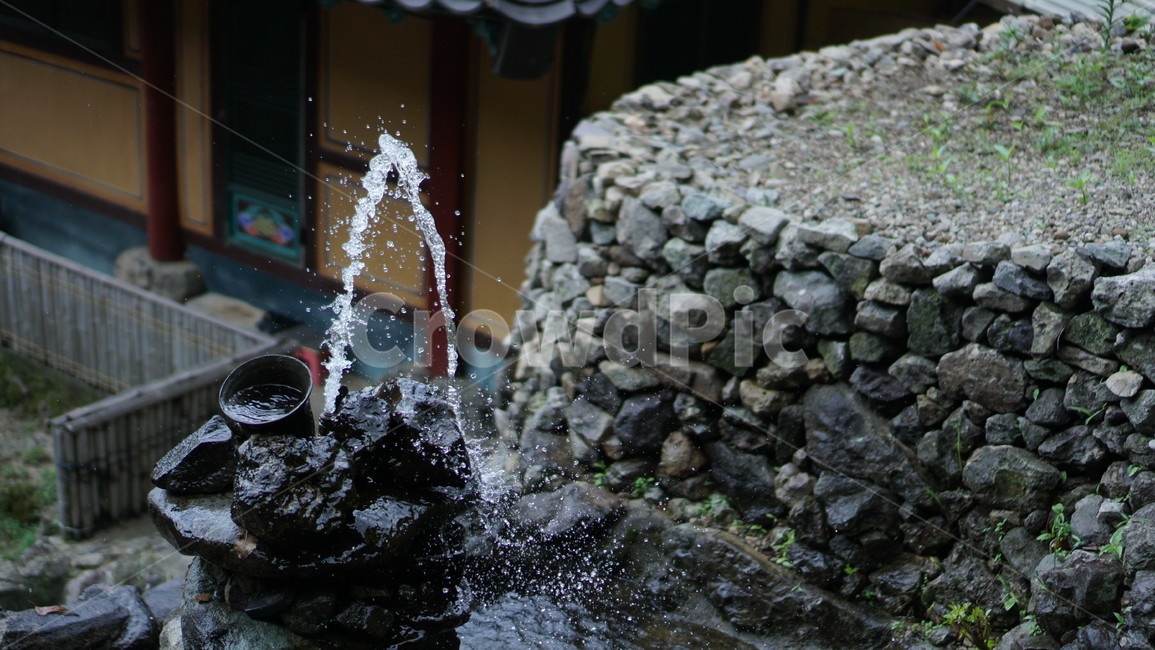 절풍경,여름절풍경,절,여름절,청량사,작은분수,한국전통,한국문화,korean traditional,korean culture