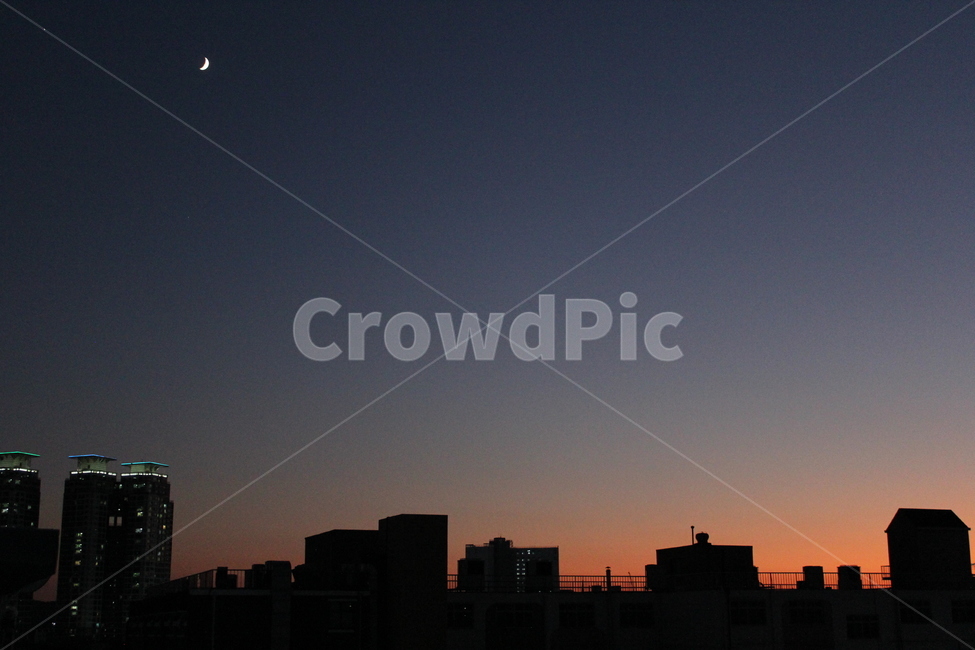 nature,자연,달,밤하늘,야경,야경,밤,풍경,nightscape,night,landscape,도시,city,실루엣,그림자,silhouette,shadow