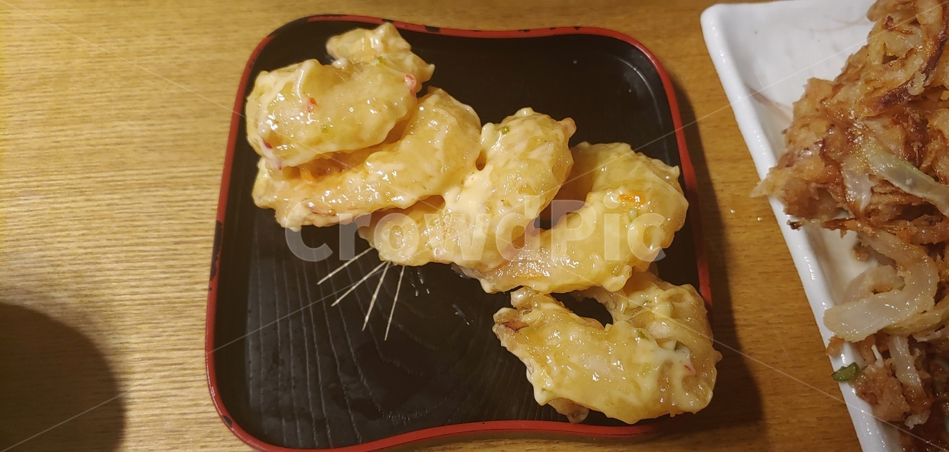 레몬,새우,레몬크림,일식,상큼