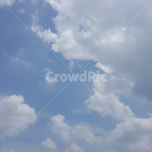 하늘,파란,구름,평화로운,하얀,cloud,sky