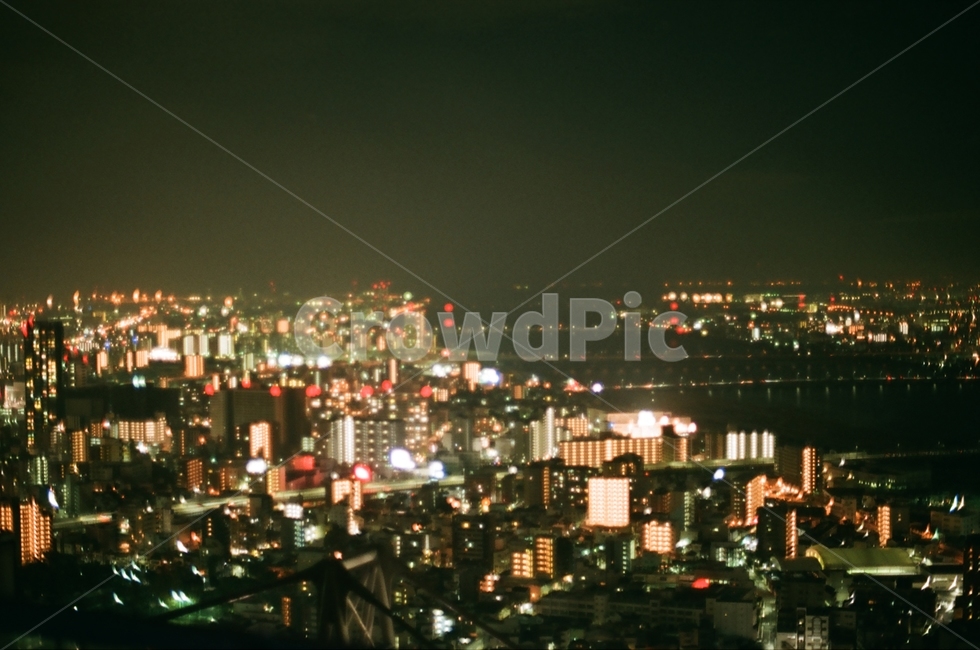 오사카,야경,감성,citylight,필름사진,필름,감성사진,night,nightcity