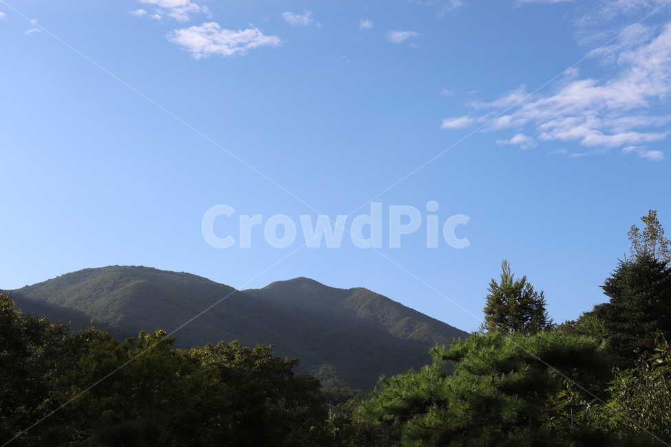 파란하늘,산,힐링,자연,봄과여름,초록,자연,풍경,nature,landscape,outdoors,옥외