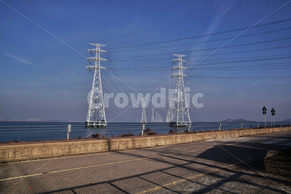 시화호,대부도,안산,시화방조제,철탑,송전탑,서해,에너지,에너지산업,energy industry