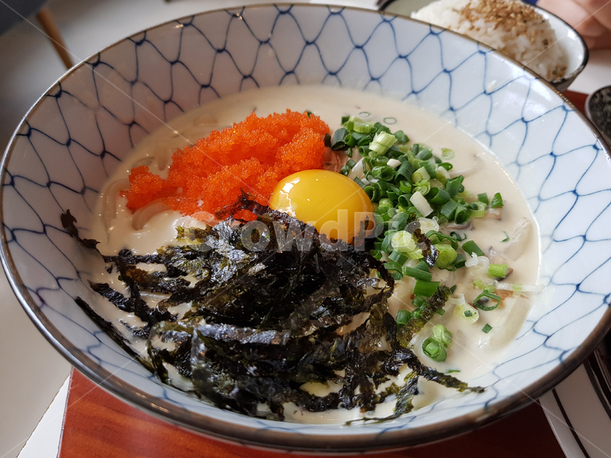 크림우동,사발,식사,food,우동