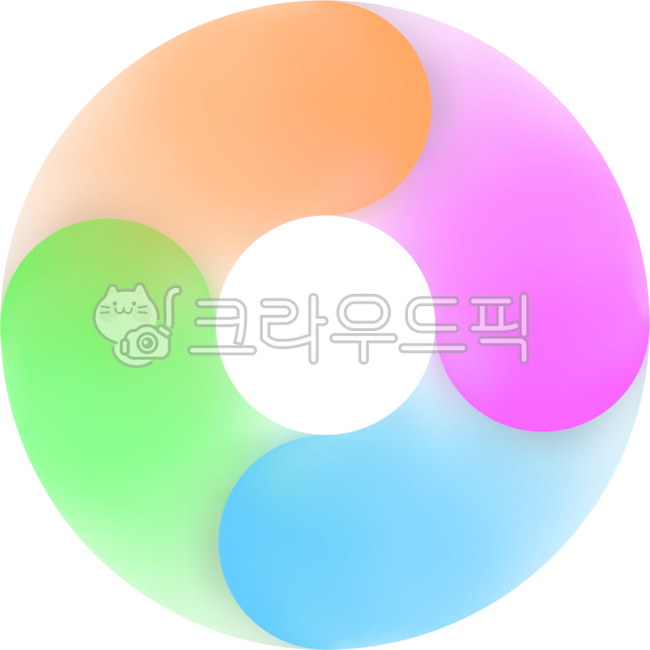 도표,원형도표,도넛모양,그래프,도식표,일러스트,삽화,그림,동그라미,도형
