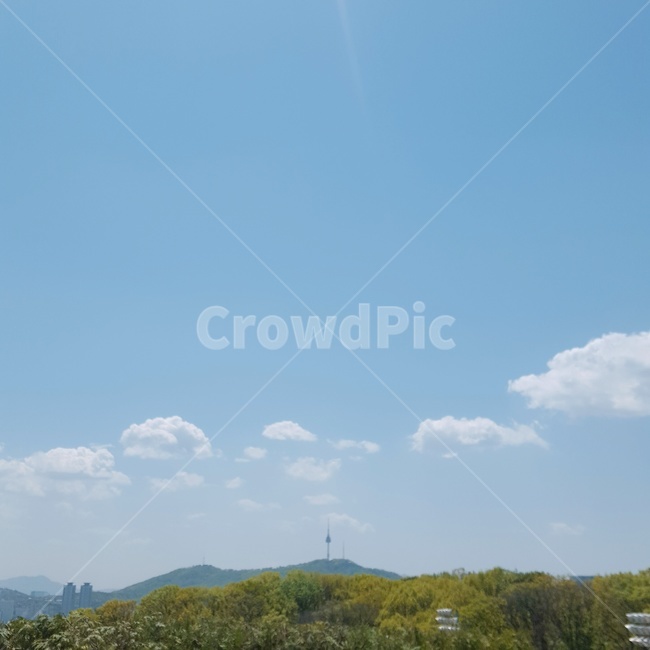 nature,남산타워,풍경,자연,하늘