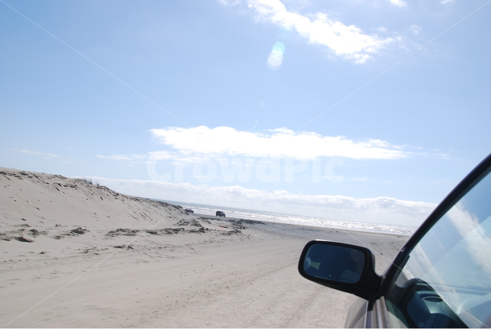 드라이브,해변,하늘,모래사장,사이드미러,drive,beach,sky,sandy