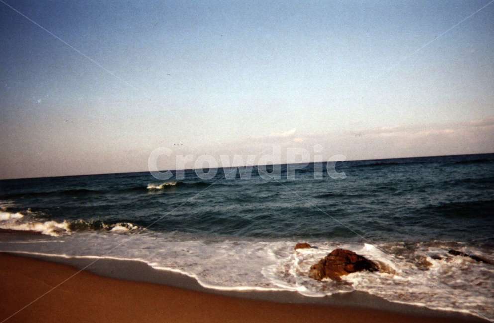 바다,파도,해변,필름카메라,풍경