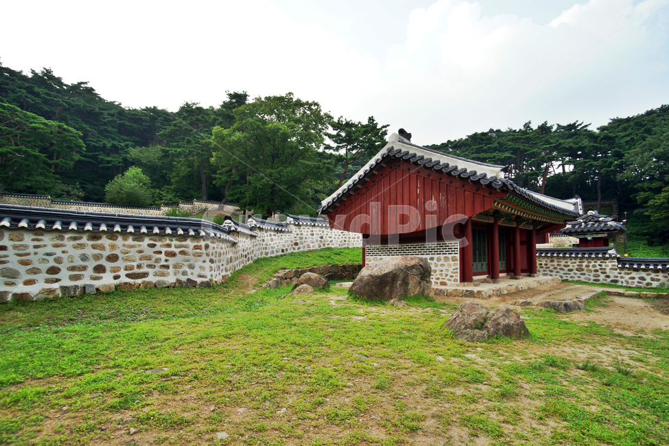재덕당,행궁,남한산성,전각,조선시대,인조,돌담
