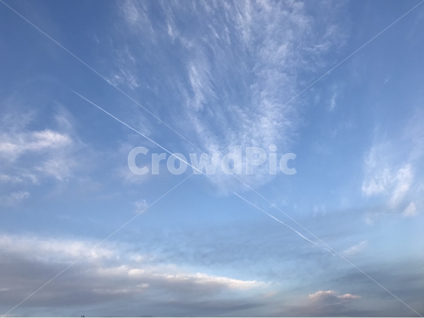 비행기,하늘,명랑,날씨,맑음,자연,풍경,nature,landscape,outdoors,옥외,sky