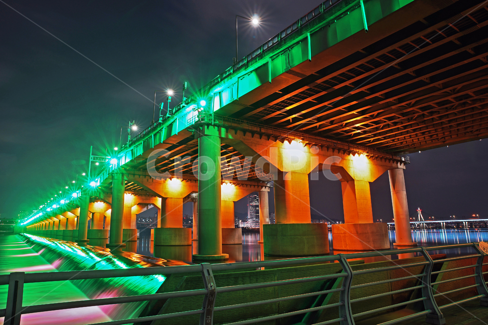 잠실,잠실대교,한강다리,한강,야경,반영,조명,불빛,갑문,야경,밤,풍경,nightscape,night,landscape,건축물,건물외관,exterior,building,structure,architecture,construction
