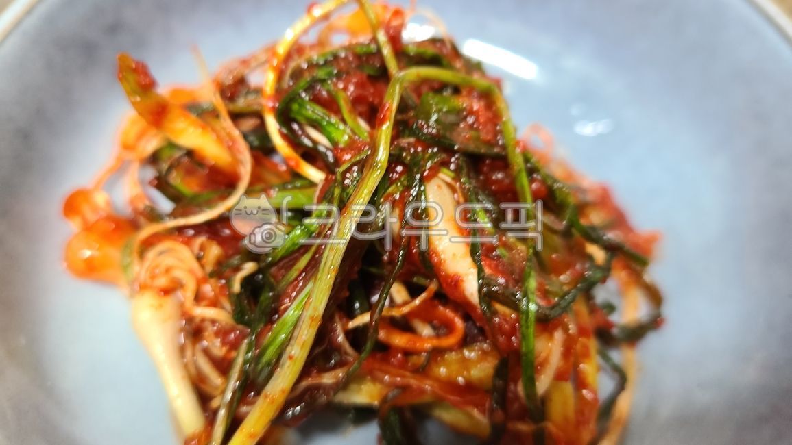 달래무침,무침요리,한식,음식,요리,반찬