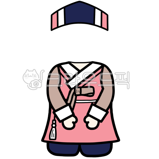 한복,한복합성,어린이한복,한복합성도안,한복도안,한복일러스트