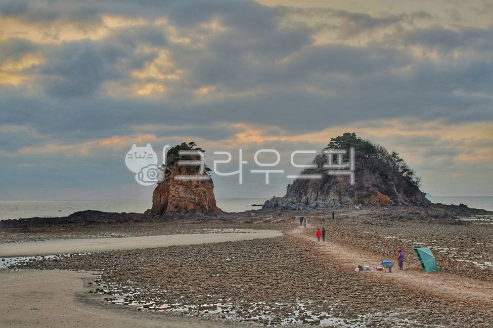 꽃지해수욕장,바다,갯벌,자연,해안선,sea,ocean,nature,shoreline