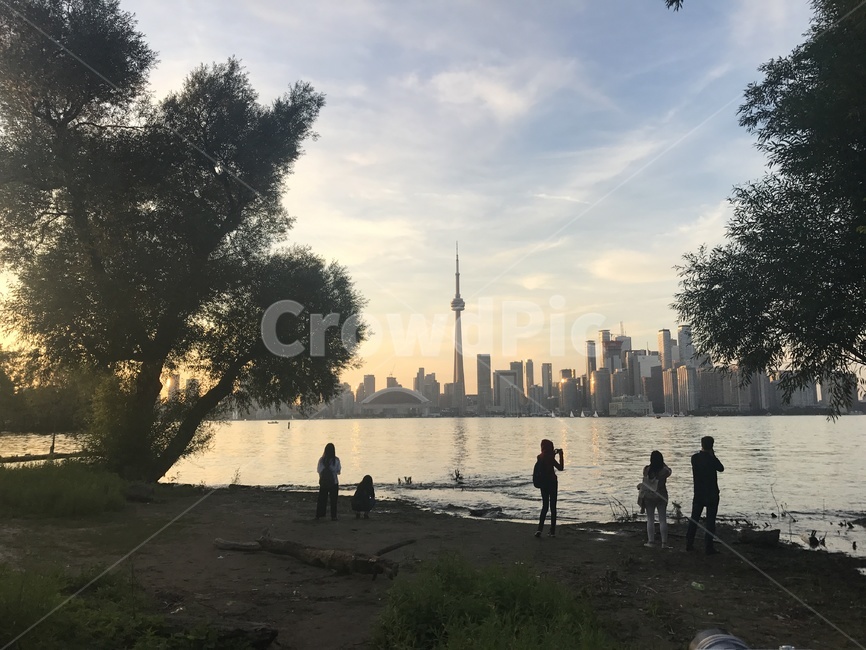 토론토,캐나다,야경,노을,외국,sunset,cityview,toronto,canada,peaceful,cntower,niceview,torontoisland
