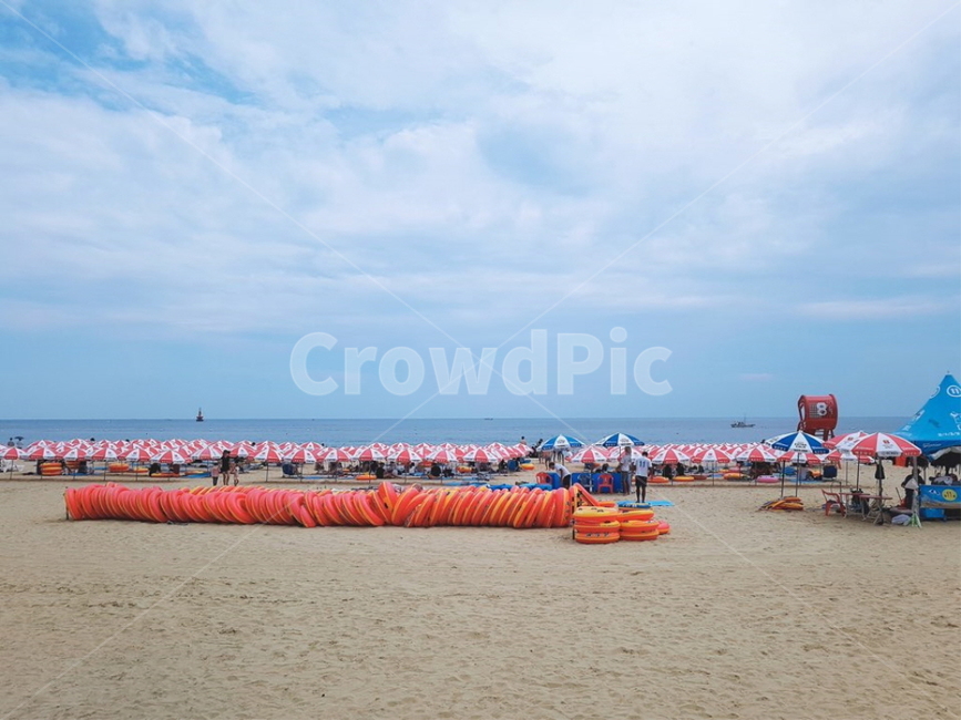 해변,여름,바다,beach,튜브,해운대,summer,모래사장,파라솔