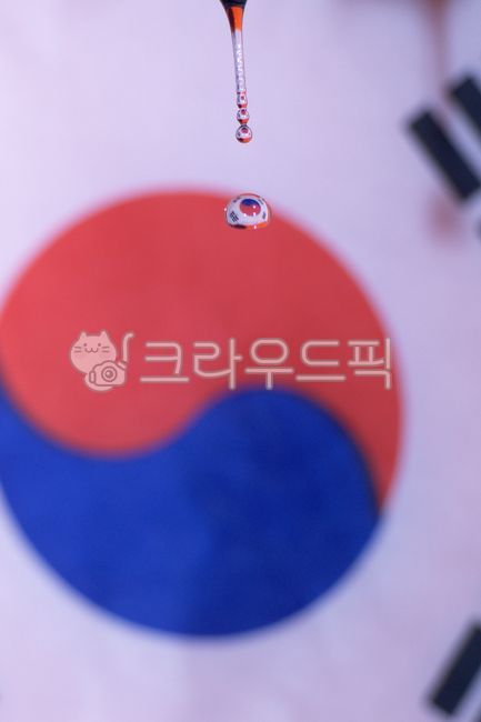 water drop,reflection,Korean Flag,high speed shutter,Highspeed shooting