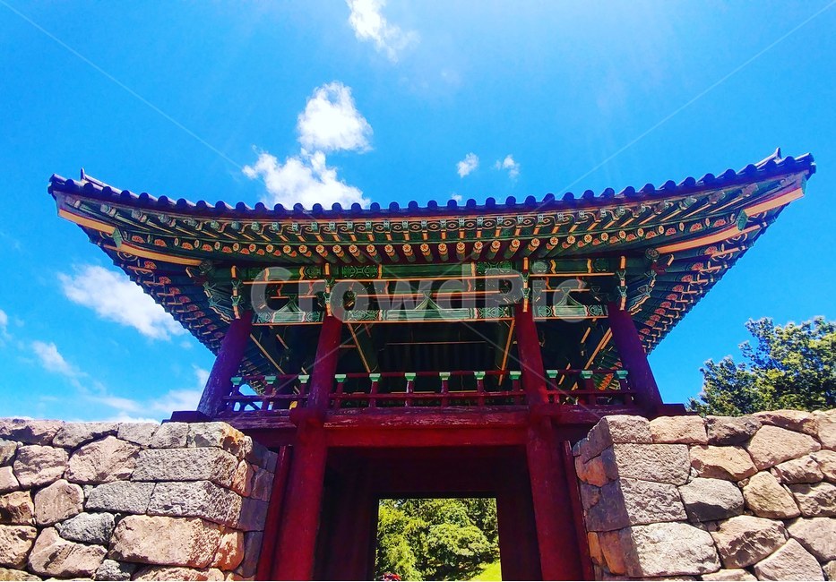 풍경,완도,구름,자연,정자,바위,돌,나무,청해진유적지,날씨,배경,landscape,sky,cloud,tree,nature,stone,한국전통,한국문화,korean traditional,korean culture,건축물,건물외관,exterior,building,structure,architecture,construction