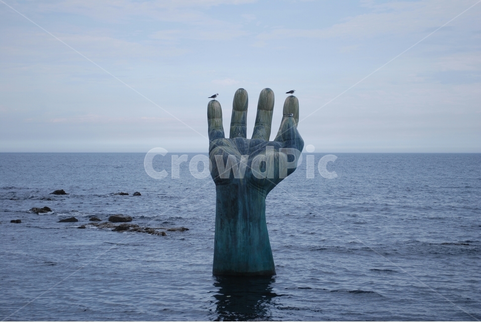 호미곶,손,바다,포항호미곶,ocean