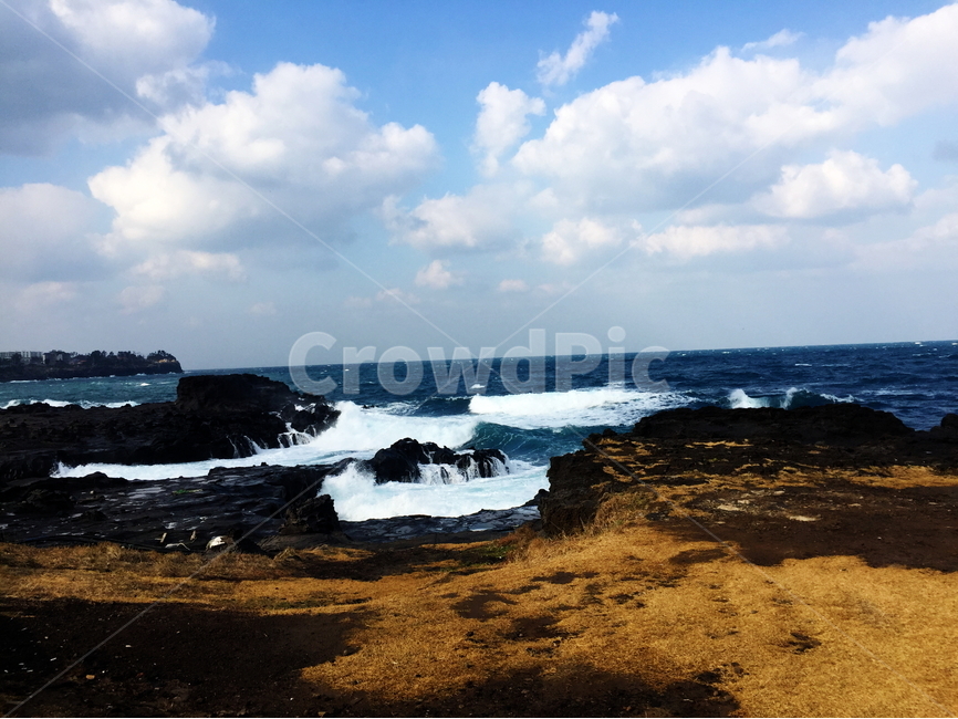 바다,하늘,구름,파도,제주도,자연,풍경,nature,landscape,한국자연풍경,한국자연경관,korea nature landscape,제주도,jeju,jeju island,outdoors,옥외,sea,water,물,ocean,대양,promontory,곶