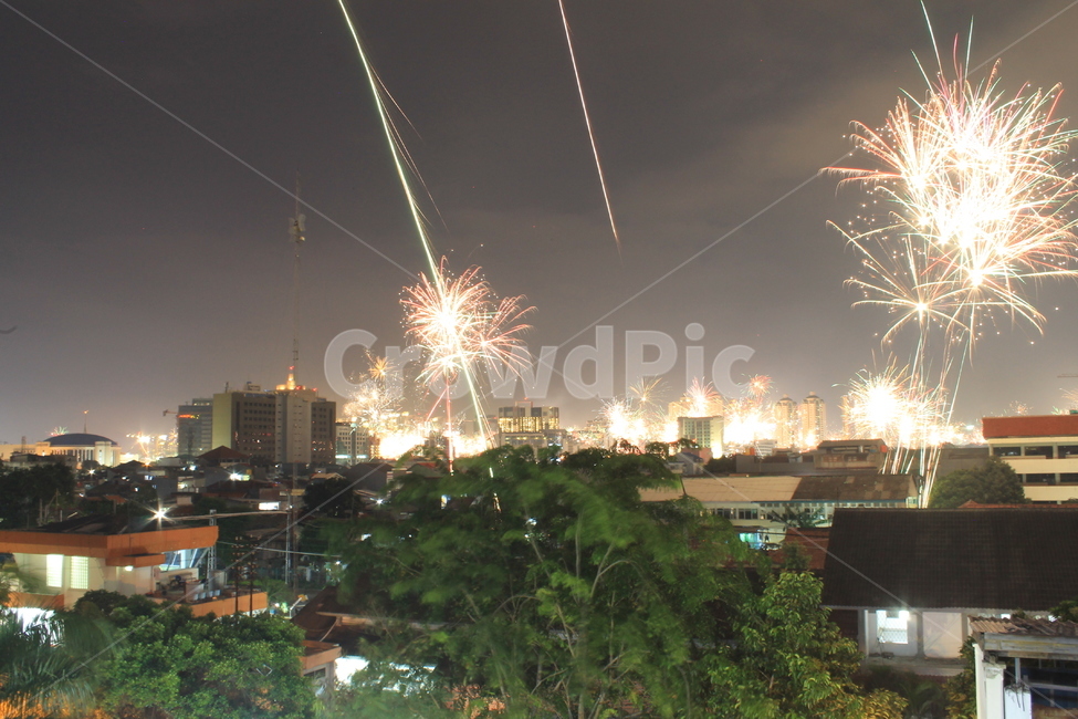 자카르타,불꽃놀이,새해,새해맞이,jakarta,firework,newyear