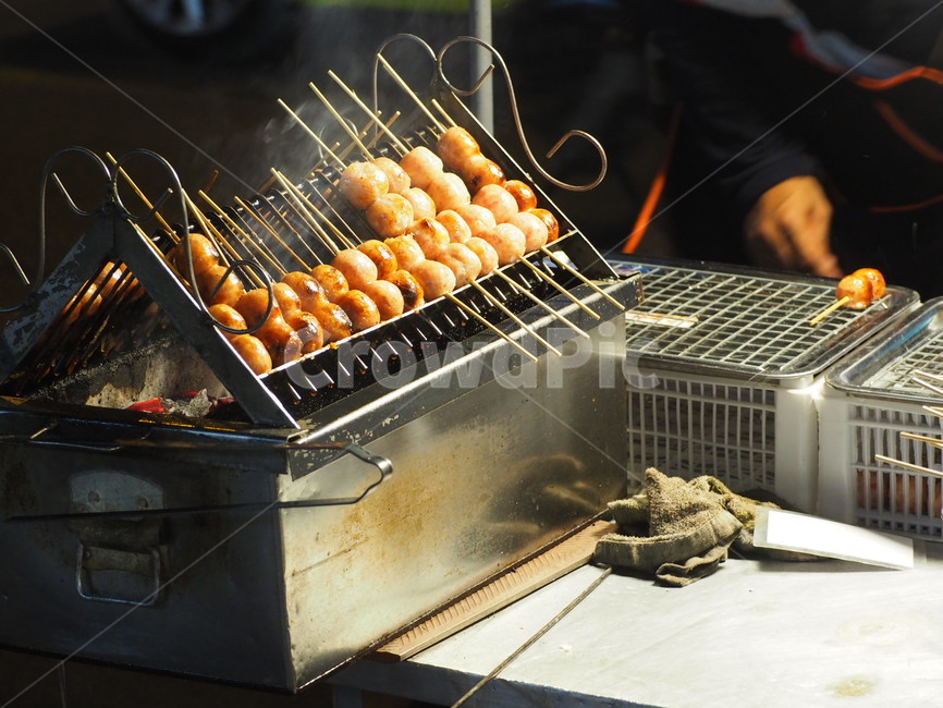 태국야시장,음식,꼬지,길거리음식,야식,음식,식재료,요리,food,cook,meal,dishes,food reserves