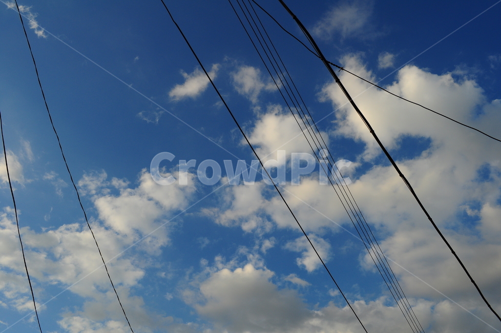 구름,하늘,시골풍경,전기줄,시골,자연,풍경,nature,landscape,cable,케이블,power lines,전력선,electric transmission tower,송전탑,utility pole,전신주