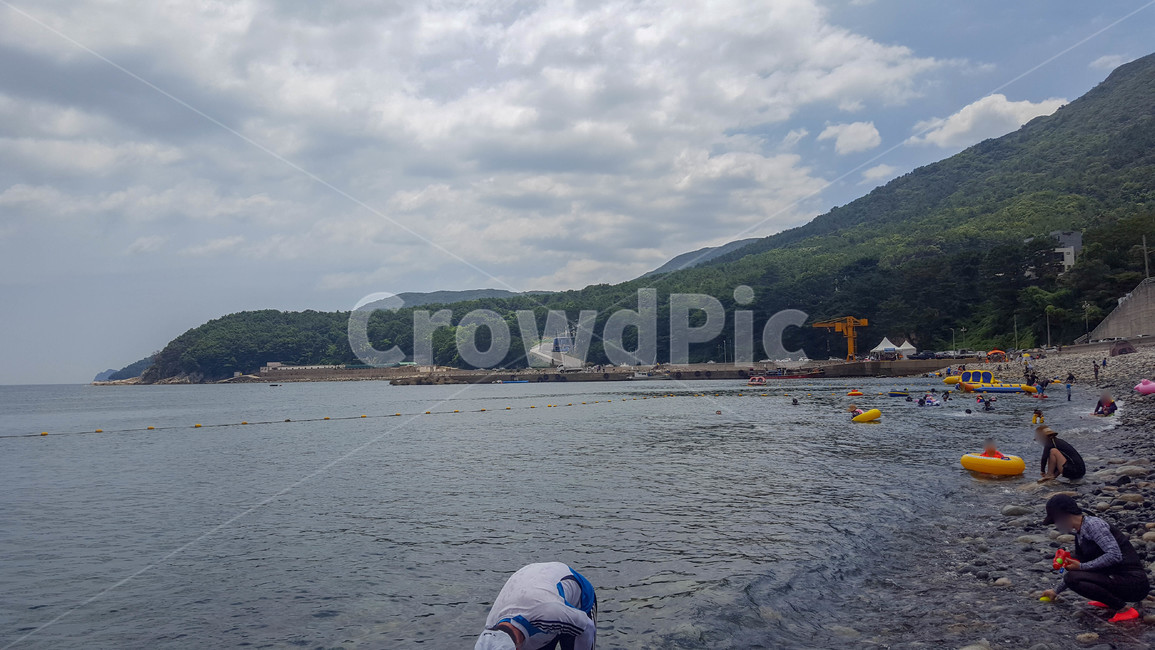 바다,산,하늘,구름,피서,여름,자연,풍경,nature,landscape,해변,바다,beach,sea,transportation,교통,watercraft,선박,vehicle,차량