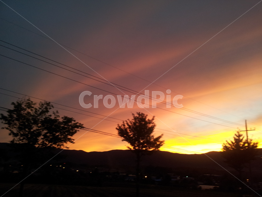 가을,산,강원도,노을,저녁,석양,붉은하늘,일몰,황혼,하늘,sky,sunset,nature,outdoors,옥외,자연