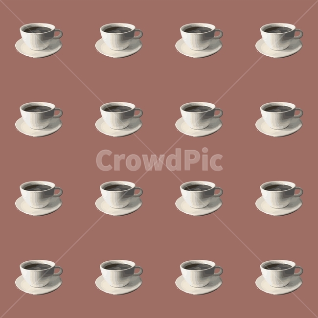 커피,카페,coffee,cafe,패턴,pattern,브라운,brown,찻잔,cup,아메리카노,americano,에스프레소,홍차,tea,밀크티,milktea,그래픽,일러스트레이션,graphic,illustration