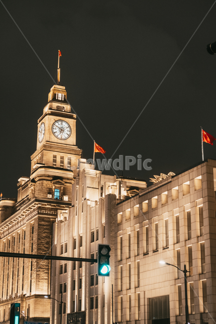 와이탄,상해,중국,와이탄야경,야경,shanghai,chaina,building,건물,도시,urban,city,시계탑,해외,외국,세계,foreign,oversea,world,건축물,건물외관,exterior,building,structure,architecture,construction