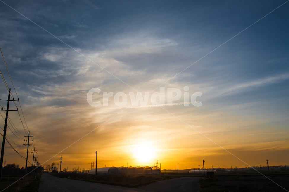 석양,하늘,일몰,구름,풍경,자연,풍경,nature,landscape,outdoors,옥외,sunlight,햇빛,light,빛,flare,플레어