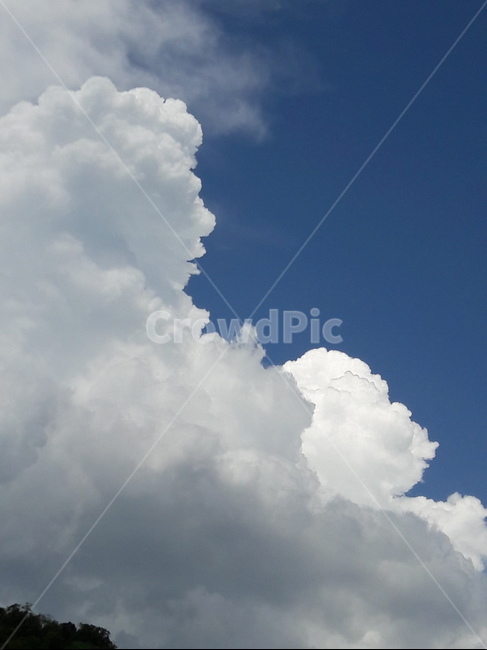 구름,파란하늘,뭉게구름,말레이시아구름,cloud,cumulus