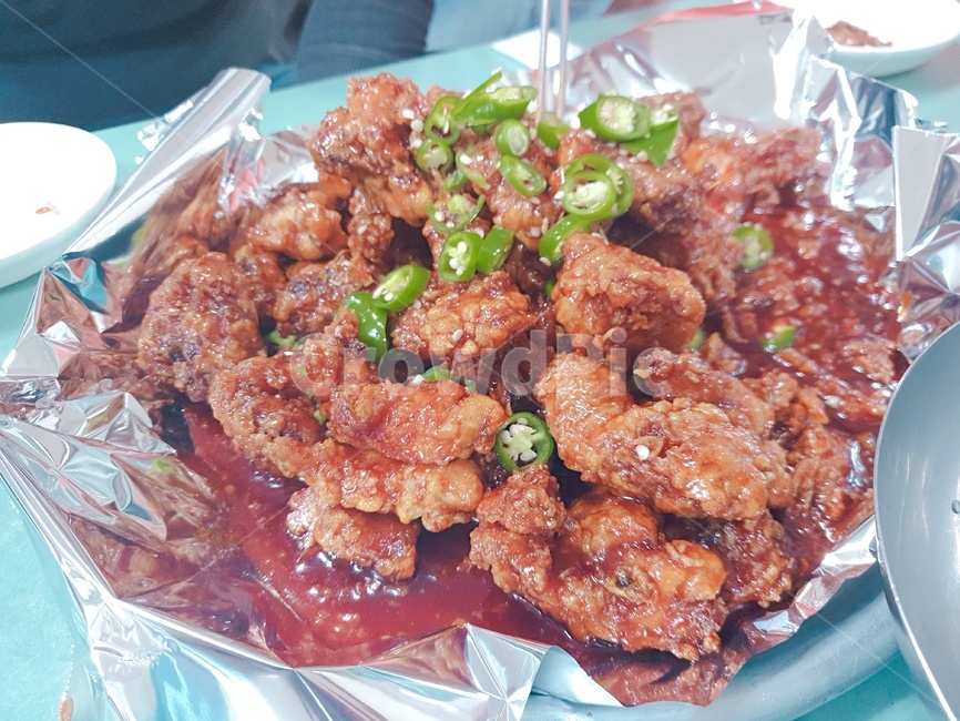 치킨,양념치킨,먹방,맛집,파