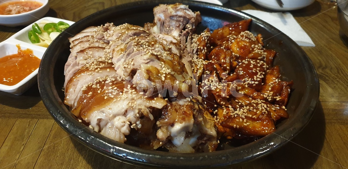 족발,매운족발,돼지고기,음식,food
