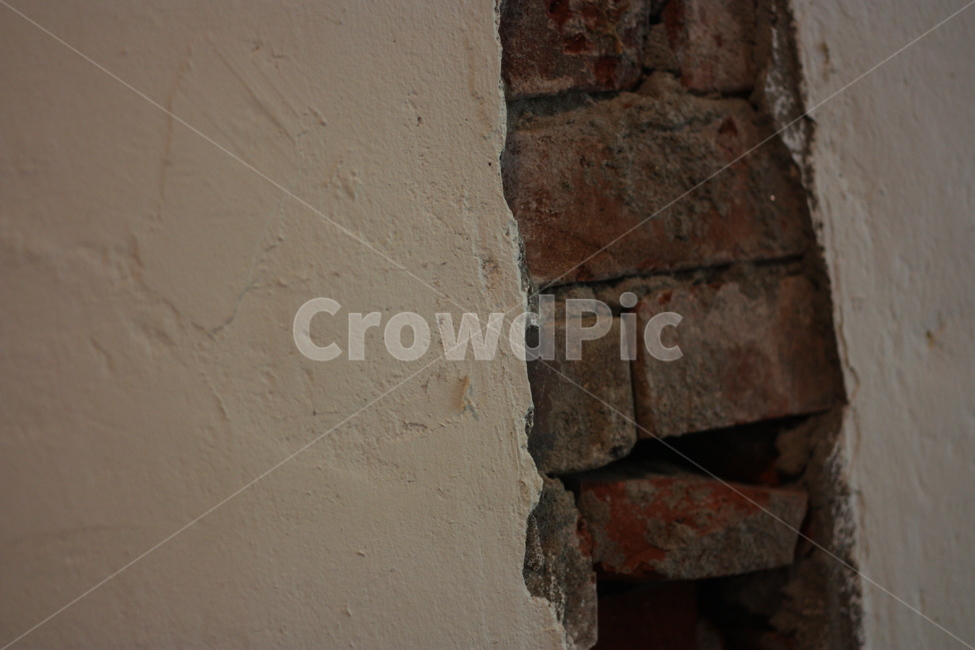 brick,벽돌,인테리어,페인트,구멍
