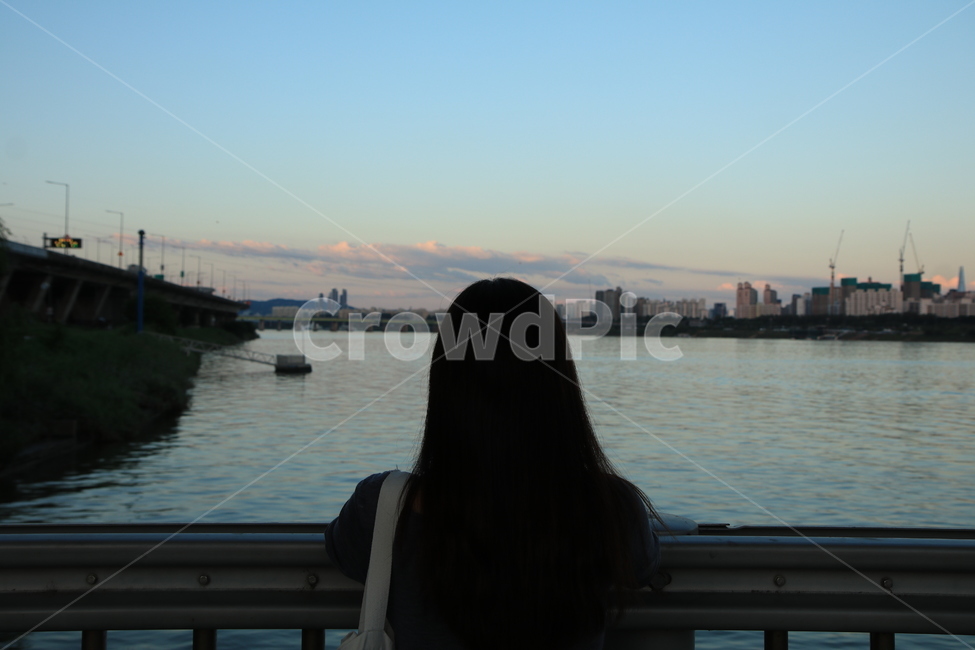 한강,하늘,뒷모습,풍경,산책,hanriver,sky,view
