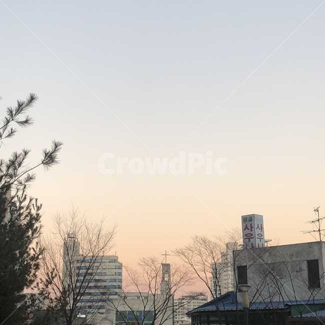 하늘,석양,노을,일몰,감성