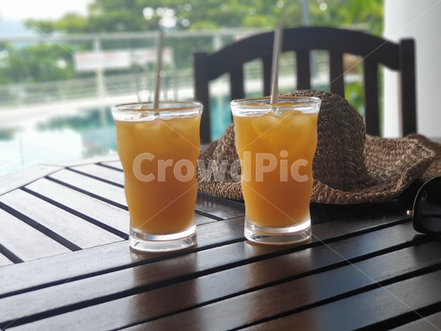 망고쥬스,쥬스,휴양지,수영장,휴가,음료수,drink,beverage